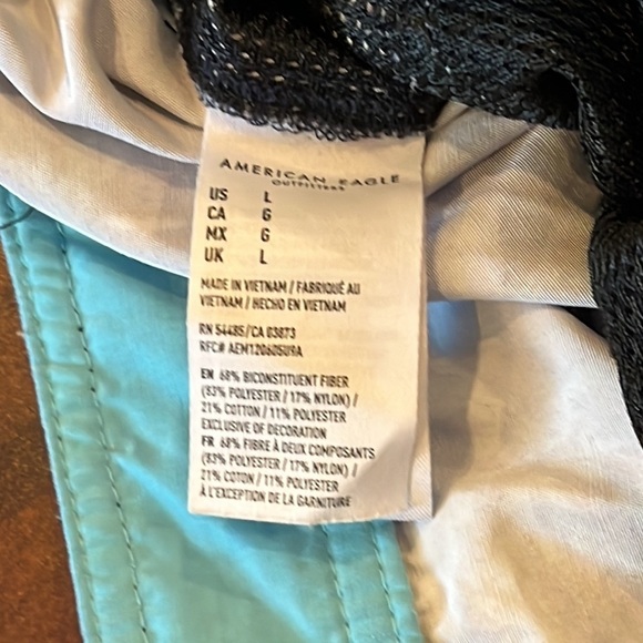 Men's American Eagle board shorts palm tree size large - Picture 3 of 3